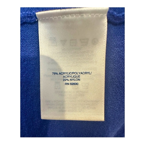 Lands’ End Outfitters Cardigan Blue Button Up Women’s Size L - Picture 4 of 5